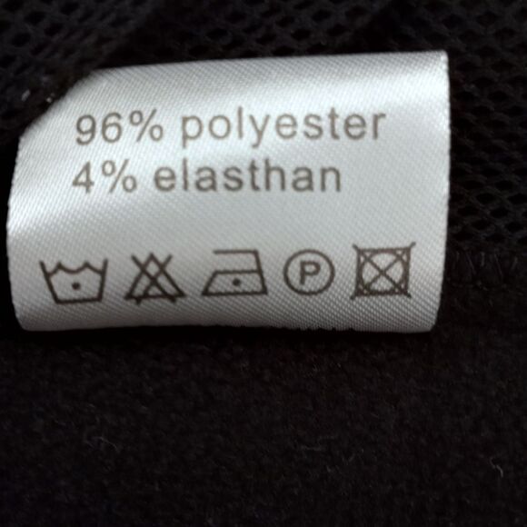 AUCTION.COM BLACK & NEON GREEN HOODED ATHLETIC JACKET SZ.M EUC - Picture 6 of 6